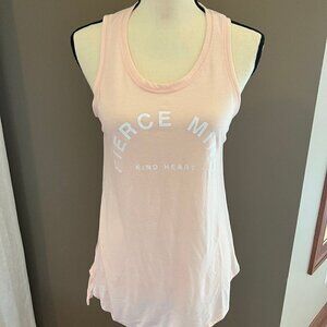 Xersion Light Pink Women's Tank Top Blouse w/side knot, Size Small